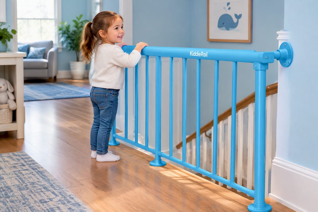 KiddieRail Adjustable Child Stair Handrail